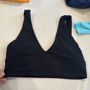 Black Women's sports bra lululemon